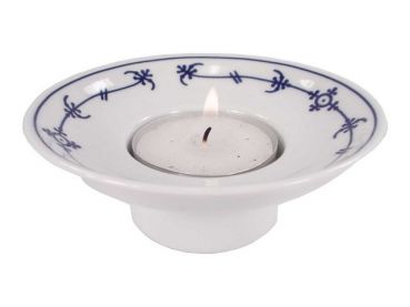 Teelichthalter Winterling indischblau indisch blau